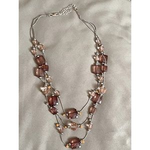 Three strand necklace